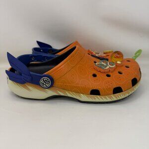 Crocs Classic Dragon Ball Z Goku Clog Orange Boy’s Size 6 / Women’s Size 8
